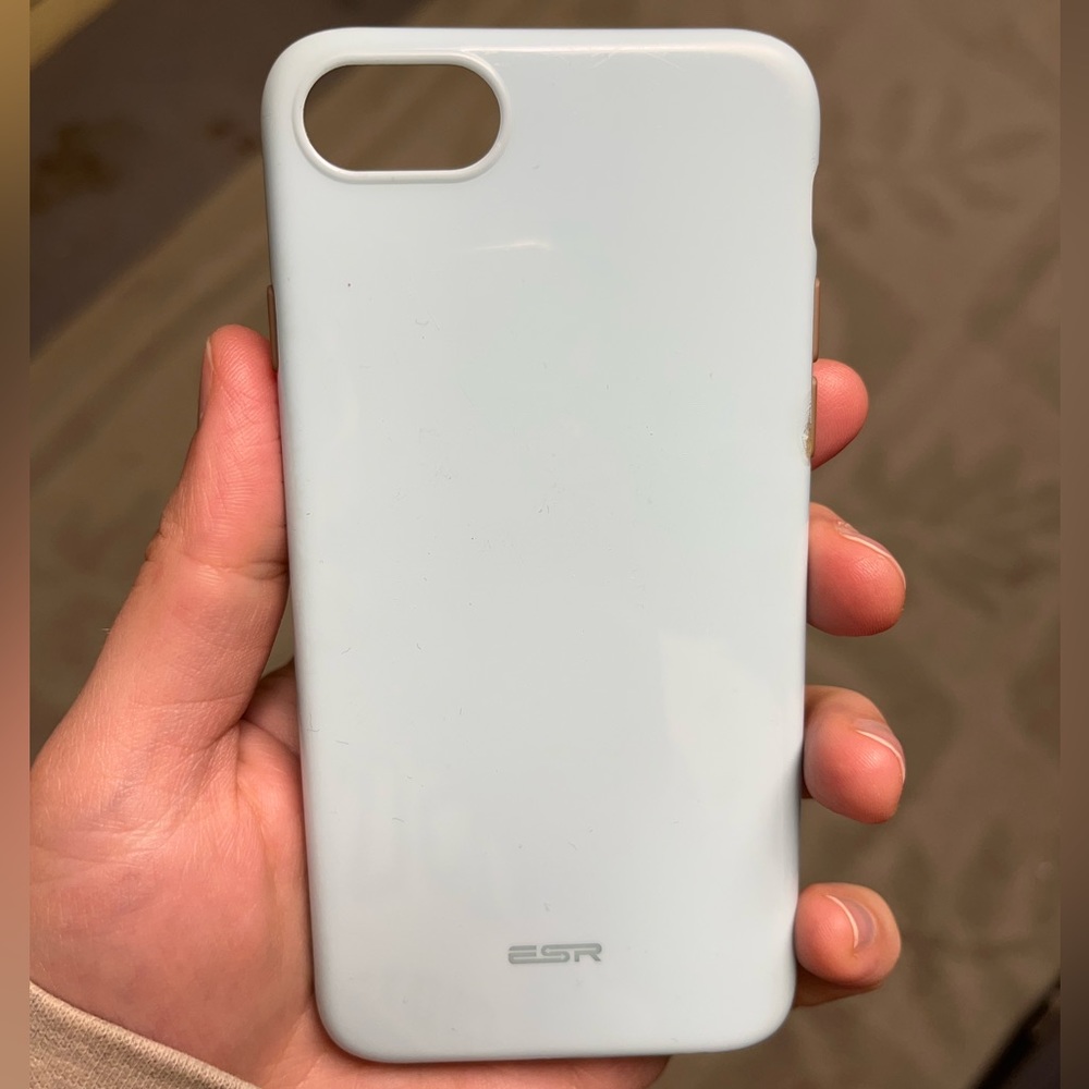 Used Light Blue iPhone Case for iPhone 7/8/SE (2nd Gen)